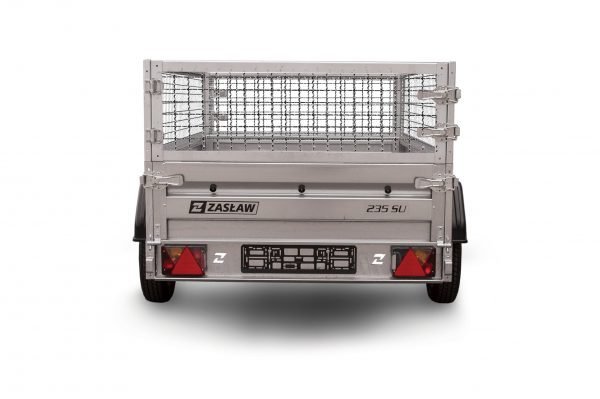 Remorque bagagère pas cher ZASLAW 235SU – 2,35 X 1,32 M GRILLAGÉE – Image 2
