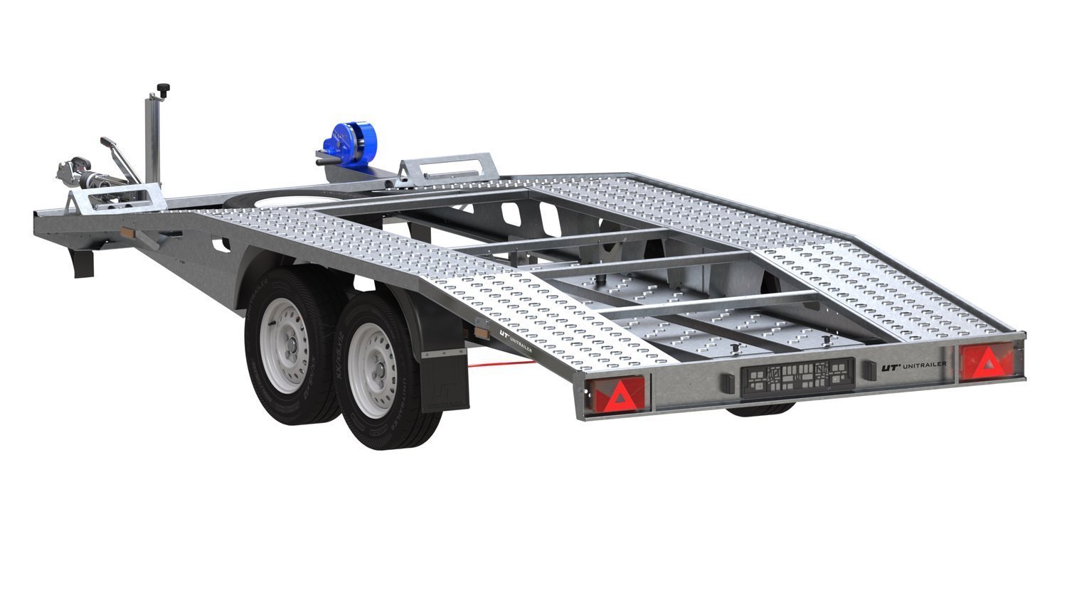 LOHR SWITZERLAND TAILWAY DOUBLE 450×200 UNITRAILER TEMPO 4520 DMC 3000 KG