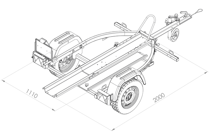 Remorque moto Unitrailer Rider 1 – Image 3