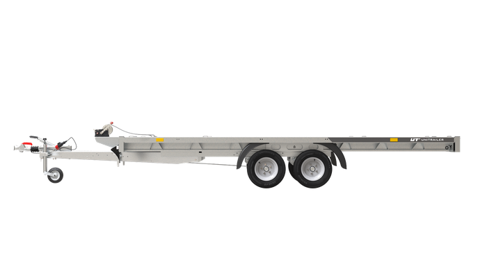 Remorque plate basculante 400×200 UNIPLAT 4020S P 2700 kg – Image 4