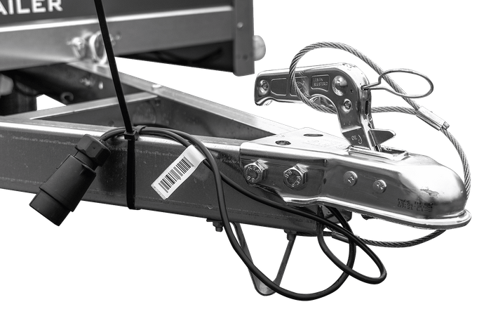 Remorque pour auto 230 x 125 cm Garden Trailer 230 KIPP – Image 7