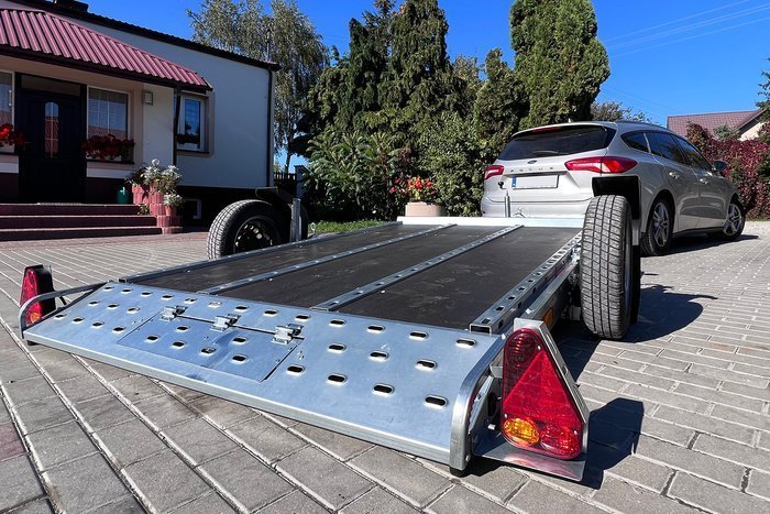 Remorque timon pliable porte-moto / porte-quad MOTOQUAD 266 750 kg – Image 12