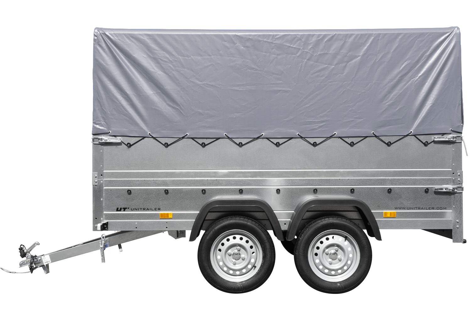 Remorque voiture 2 essieux UNITRAILER GARDEN TRAILER 264/2 KIPP – Image 3