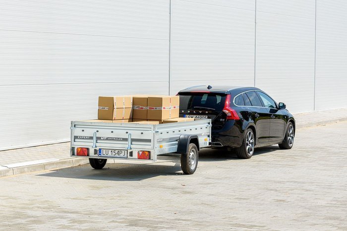 Remorque voiture simple essieu 264 x 150 EXPERT 2615 PTAC 500/750 kg – Image 3