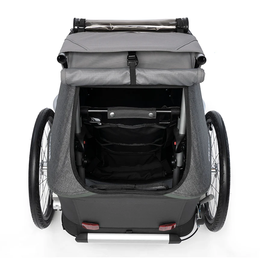 Remorque cargo pour velo à suspension Kid Keeke 1 Croozer 3IN1 – Image 3