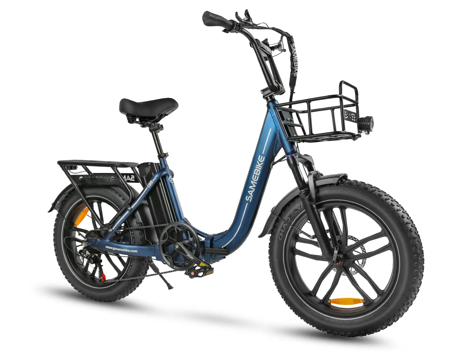 Vélo électrique Pliant SAMEBIKE C05 Pro 500W Moteur – Image 13