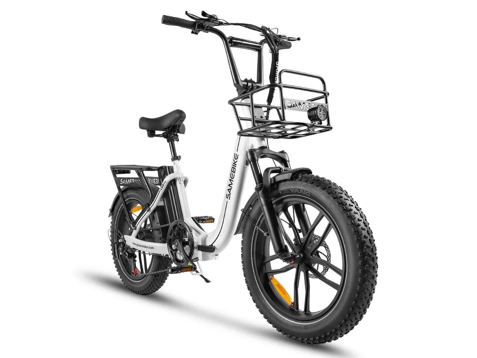 Vélo électrique Pliant SAMEBIKE C05 Pro 500W Moteur – Image 12