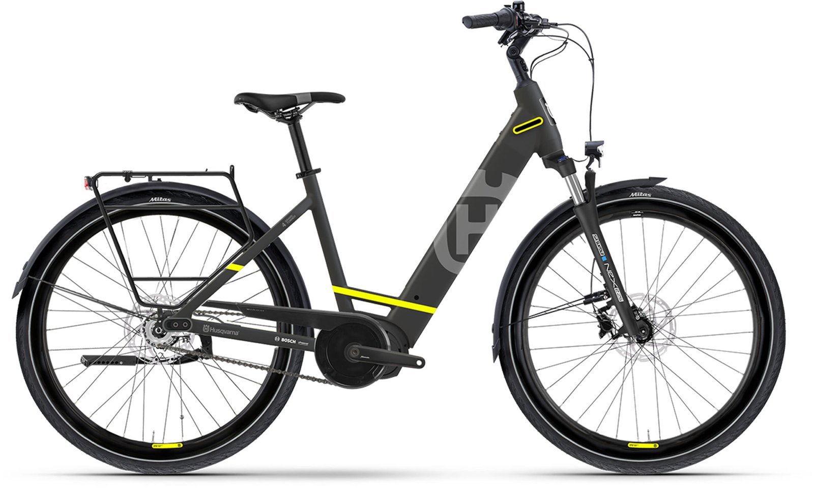 Vélo ville électrique Husqvarna grand towner 4 cb wave