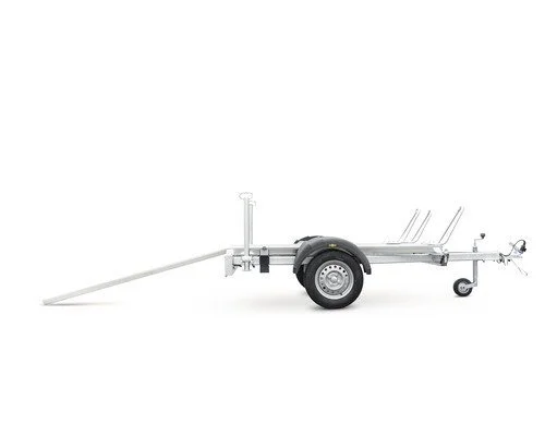 Humbaur Remorque de moto Carry Moto Heavy 2095 x 1365 x 700 freinée poids total adm. 1000 kg – Image 2