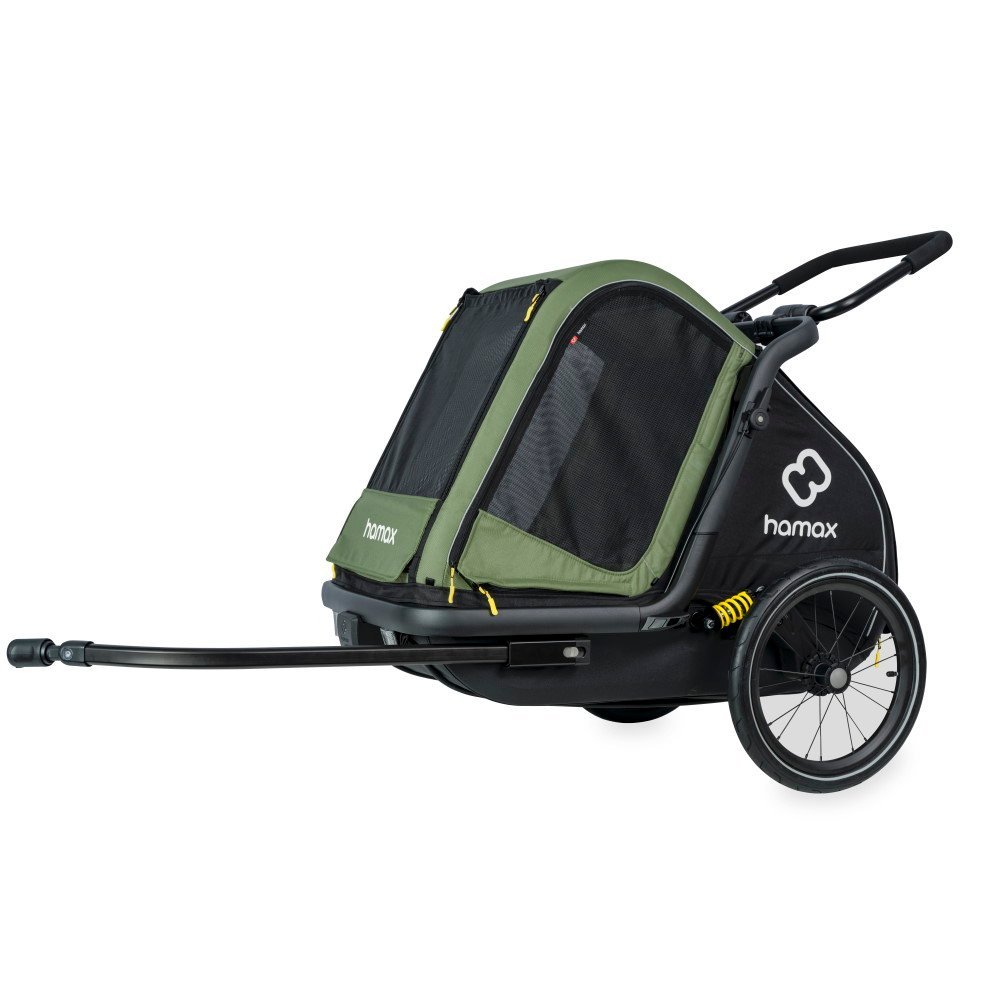 remorque vélo chien 15 kg Pluto M de Hamax
