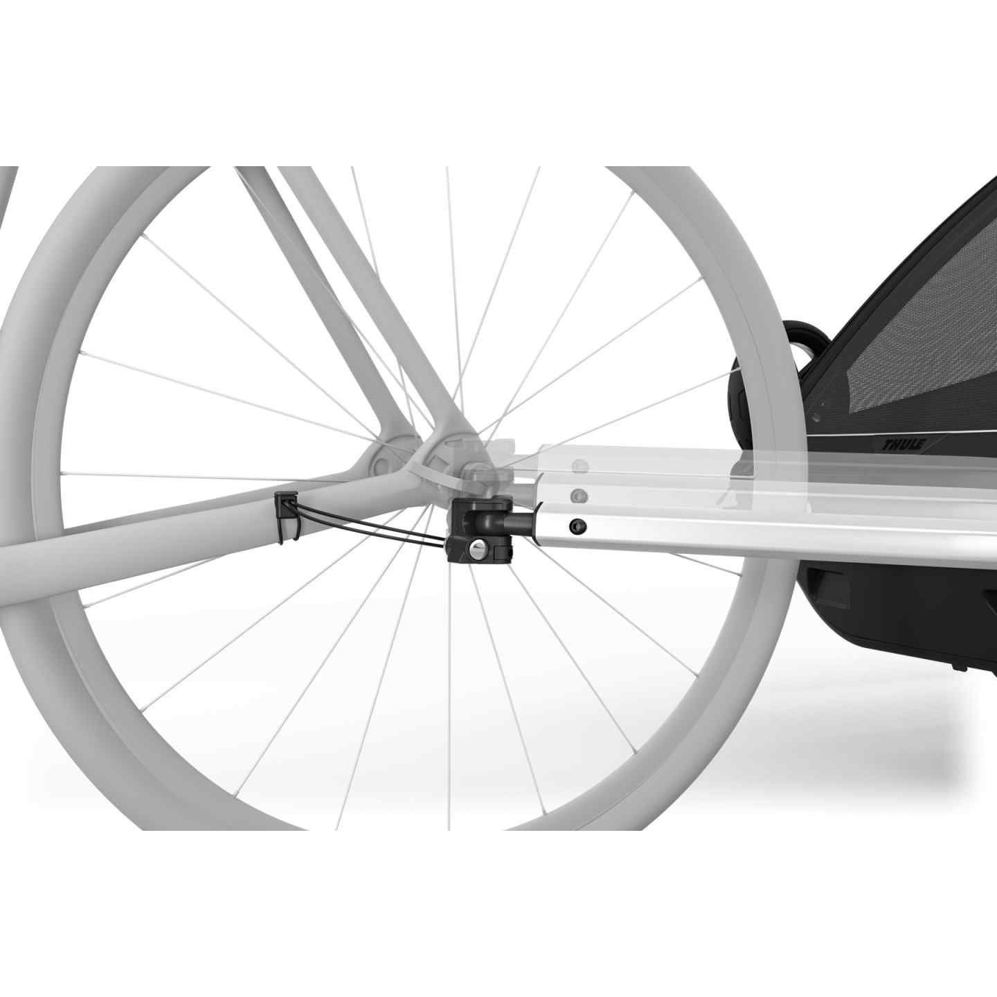 Chariot à velo Thule pour 2 Enfants - Chariot Sport 2 Double - natural gold – Image 9