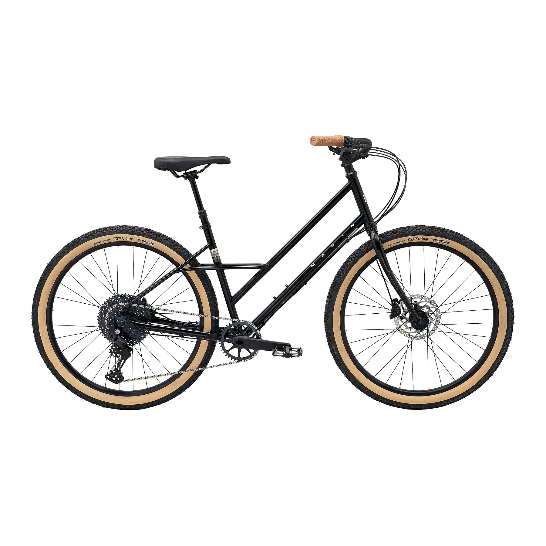 Marin Vélo de Ville en Acier - LARKSPUR 2 - 2026 - noir