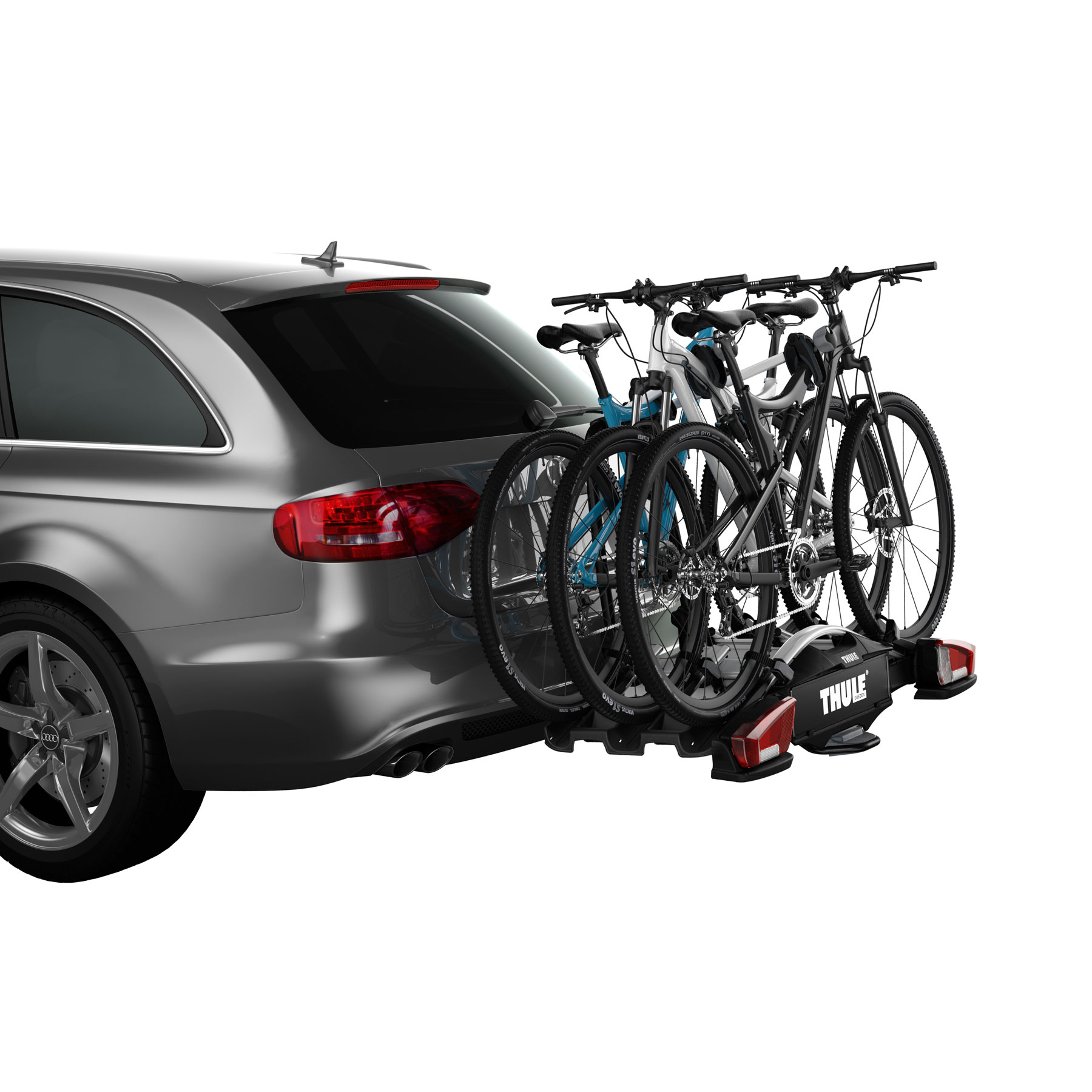 Thule Porte vélo sur attelage - VeloCompact 13-pin - 3 Vélos – Image 4